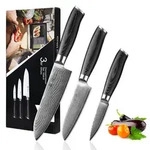 Wakoli Messerset, Schwarz, Metall, Kochen, K&uuml;chenmesser, Messersets