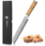Wakoli Brotmesser, Braun, Metall, 34 cm, Kochen, K&uuml;chenmesser, Brotmesser