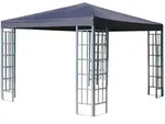 Quick Star Rankpavillon, Grau, Metall, 300x256x300 cm, Sonnenschutz &...