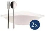 Villeroy & Boch Italian-Set, Wei&szlig;, Keramik, Metall, 6-teilig, 2x2x2 cm, Essen &