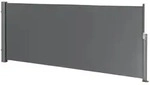 pro.tec Seitenmarkise, Dunkelgrau, Textil, 300x140 cm, Sonnen- & Sichtschutz,