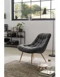 Livetastic Xxl-Sessel, Grau, Natur, Metall, 76x85.6x85.6 cm, Wohnzimmer, Sessel,