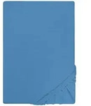 biberna Spannbetttuch, Blau, Textil, Uni, 100x200 cm, Schlaftextilien,...