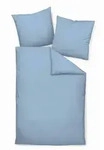 Janine Bettw&auml;sche, Blau, Textil, Uni, 155x220 cm, Textiles Vertrauen - Oeko-Tex&reg;,