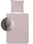 Bettw&auml;sche, Altrosa, Textil, Uni, 135x200 cm, Oeko-Tex&reg; Standard 100, pflegeleicht,