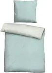 biberna Bettw&auml;sche-Garnitur, Hellblau, Textil, Uni, 155x220 cm, Schlaftextilien,