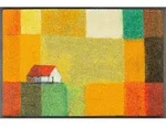 wash+dry FU&szlig;MATTE Meadow Lands, Mehrfarbig, Textil, Graphik, rechteckig, 50x75 cm,