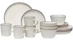 Ritzenhoff Breker Kombiservice, Wei&szlig;, Keramik, 16-teilig, Rund, 2x2x2 cm, Essen &