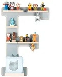 Livetastic Kinderregal, Grau, Holzwerkstoff, 6 F&auml;cher, 38x54x19 cm, erweiterbar,