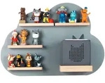 Livetastic Kinderregal, Grau, Holzwerkstoff, 5 F&auml;cher, 48x35x19 cm, erweiterbar,