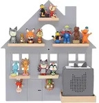 Livetastic Kinderregal, Grau, Holzwerkstoff, 6 F&auml;cher, 42x44x19 cm, erweiterbar,