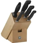 Zwilling Messerset, Silber, Metall, 32.9 cm, Kochen, K&uuml;chenmesser, Kochmesser
