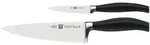 Zwilling Messerset, Schwarz, Metall, 2-teilig, Kochen, K&uuml;chenmesser, Messersets