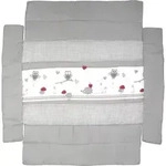 Roba Laufgittereinlage, Grau, Textil, Tiere, Quadratisch, 96x18x96 cm,...