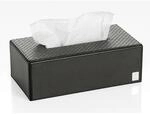 Joop! Papierspender Joop! Bathline, Schwarz, Kunststoff, eckig, 25x8x12.5 cm,