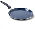 Pfannkuchenpfanne, Schwarz, Metall, Kochen, Pfannen, Crepespfannen
