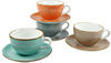 Creatable Kaffeeservice, Mehrfarbig, Keramik, 8-teilig, 280 ml,280 ml, 16x27.5x24.5