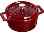 Staub Mini, Bordeaux, Metall, Kochen, T&ouml;pfe, Kocht&ouml;pfe