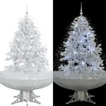 vidaXL Weihnachtsbaum, Wei&szlig;, Kunststoff, 140 cm, Dekoration, Weihnachtsdekoration,
