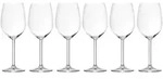 Leonardo Gl&auml;serset Daily, Klar, Glas, 6-teilig, 460 ml, 25 cm, Essen & Trinken,