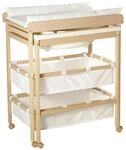 Roba Bade-Wickel-Kombination roba Baby Pool, Natur, Buche, Textil, Schichtholz,