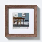 walther design Bilderrahmen, Nussbaum, Holzwerkstoff, 41.5x41.5 cm, Bilder und