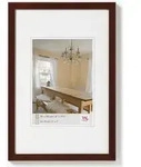 walther design Bilderrahmen, Nussbaum, Holzwerkstoff, 21.9x32 cm, Bilder und