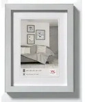 walther design Bilderrahmen, Silber, Kunststoff, 32.7x42.7x1.3 cm, Bilder und