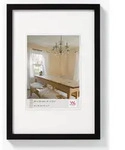walther design Bilderrahmen, Schwarz, Holzwerkstoff, 31.9x46.8 cm, Bilder und