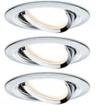 Paulmann Led-Deckenleuchte, Alu, Chrom, Metall, 84 mm, rund,rund, F, Lampen &