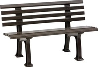 Modante GARTENBANK Braun 120x74x54 cm