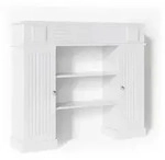 Vicco Kaminumrandung, Wei&szlig;, Holzwerkstoff, Rechteckig, 119.5x103x27.3 cm,...