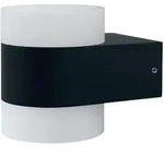 Ledvance Led-Wandleuchte Endura Style UpDown Puck, Dunkelgrau, Metall,