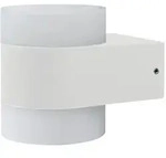 Ledvance Led-Wandleuchte Endura Style UpDown Puck, Wei&szlig;, Metall,