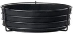 Zone Denmark Brotkorb, Schwarz, Metall, 25.5x8x25.5 cm, K&uuml;chenzubeh&ouml;r, Brotk&auml;sten