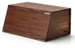 Continenta Brotkasten,, Braun, Holz, 28x20x41 cm, K&uuml;chenzubeh&ouml;r, Brotk&auml;sten &