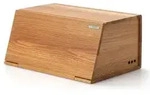 Continenta Brotkasten,, Braun, Holz, 21x28x42 cm, K&uuml;chenzubeh&ouml;r, Brotk&auml;sten &