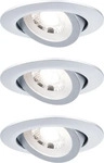 Paulmann LED-DECKENLEUCHTE Chrom 8.2x2.0x8.2 cm, Energieeffizienzklasse: F