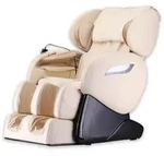 Home Deluxe Massagesessel, Beige, Kunststoff, 76x112x143 cm, Wohnzimmer, Sessel,
