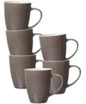 Ritzenhoff Breker Kaffeebecher, Braun, Keramik, Rund, Kaffee & Tee, Tassen,