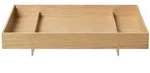 Blomus Dekotablett, Holz, rechteckig, 50x30x8.5 cm, Dekoration, Dekoartikel,