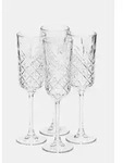 Van Well Gl&auml;serset Timeless, Klar, Glas, 4-teilig, 195 ml, 18.6x10x27.50 cm, Essen &