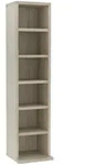 vidaXL Cd-Schrank, Sonoma Eiche, Holz, Rechteckig, 21x88x20 cm, Wohnzimmer,...