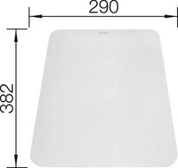 Blanco SCHNEIDEBRETT Hellgrau 38.2x2x29 cm