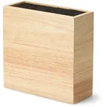 Continenta Messerblock, Braun, Holz, 24x11x24 cm, Kochen, K&uuml;chenmesser,