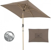 Doppler SONNENSCHIRM Esche, Greige 140x210 cm