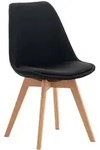 CLP Stuhl, Schwarz, Holz, 49x83x50 cm, Esszimmer, St&uuml;hle, Esszimmerst&uuml;hle,