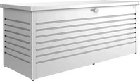 Biohort KISSENBOX Silber 201x83x79 cm