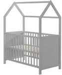 Roba Hausbett, Taupe, Holzwerkstoff, Rechteckig, 60x120 cm, Kinder- &...