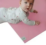 Sanosoft Krabbelmatte, Rosa, Textil, 120x140 cm, Oeko-Tex&reg; Standard 100,...